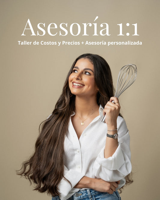 Paquete: Asesoría de costos 1:1 + Taller de Costos y Precios